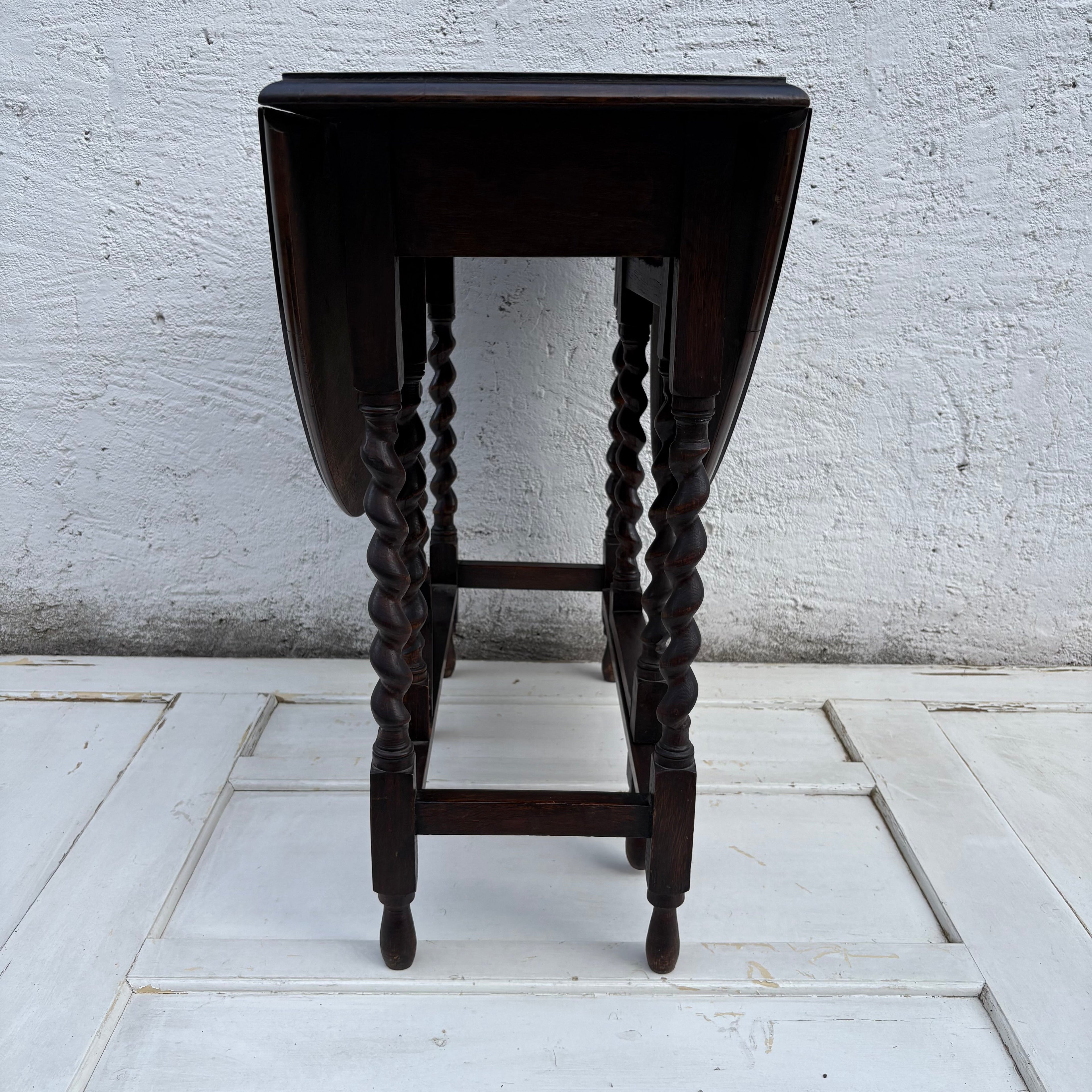 Antiker englischer Gatelegtable