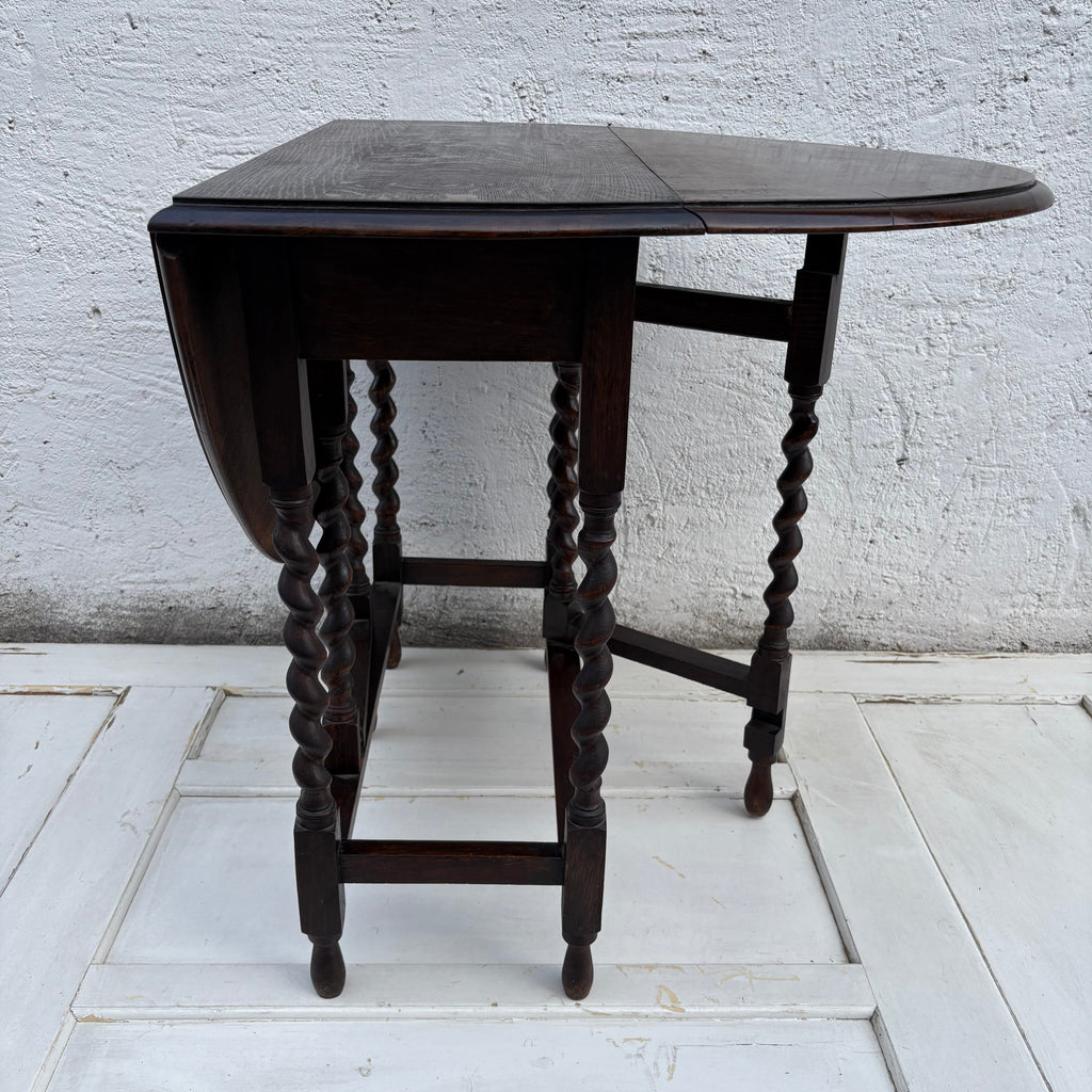 Antiker englischer Gatelegtable