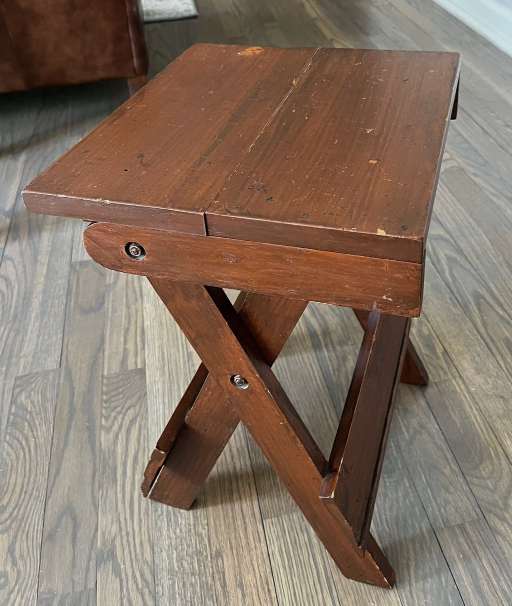 Small Folding Side Table